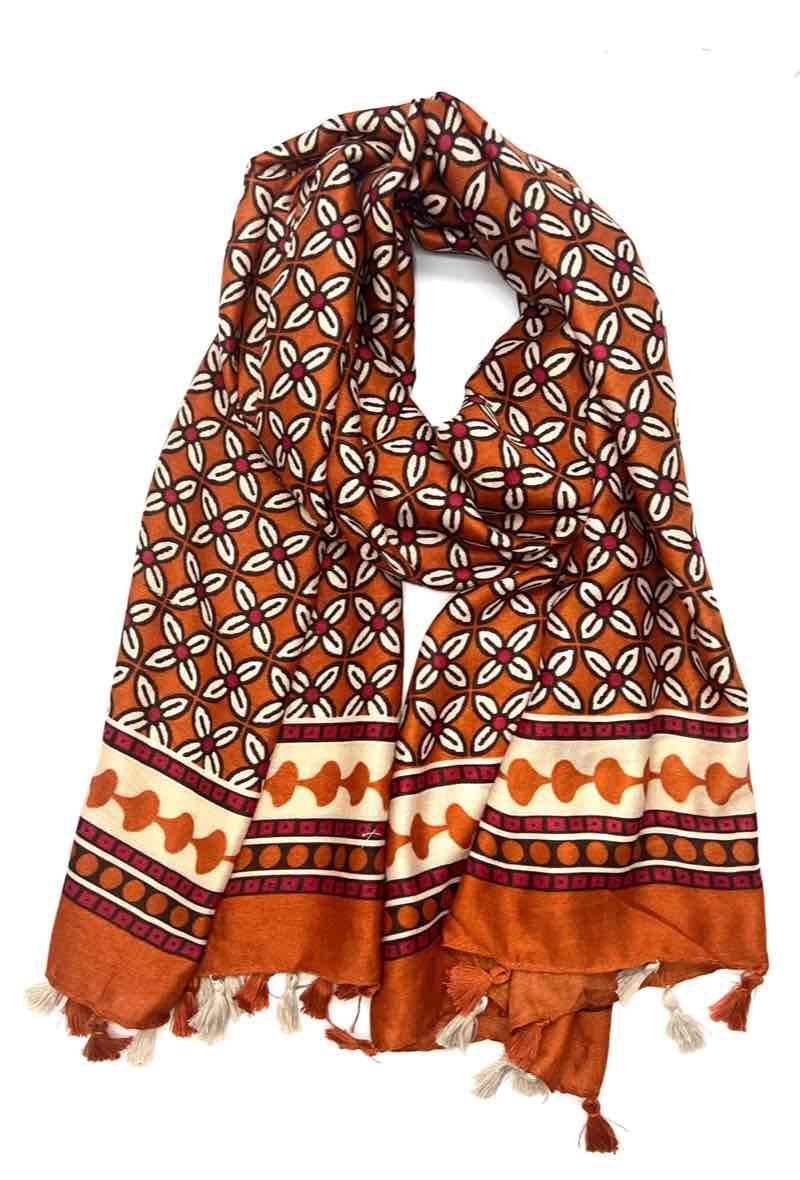 Foulards Accessories HH-126-ORANGE LINETA | Efashion Paris on eFashion.