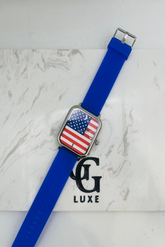 Montres Homme Accessoires Bleu MICHAEL JOHN ET GG LUXE FZ-B033-H-US-A Efashion Paris