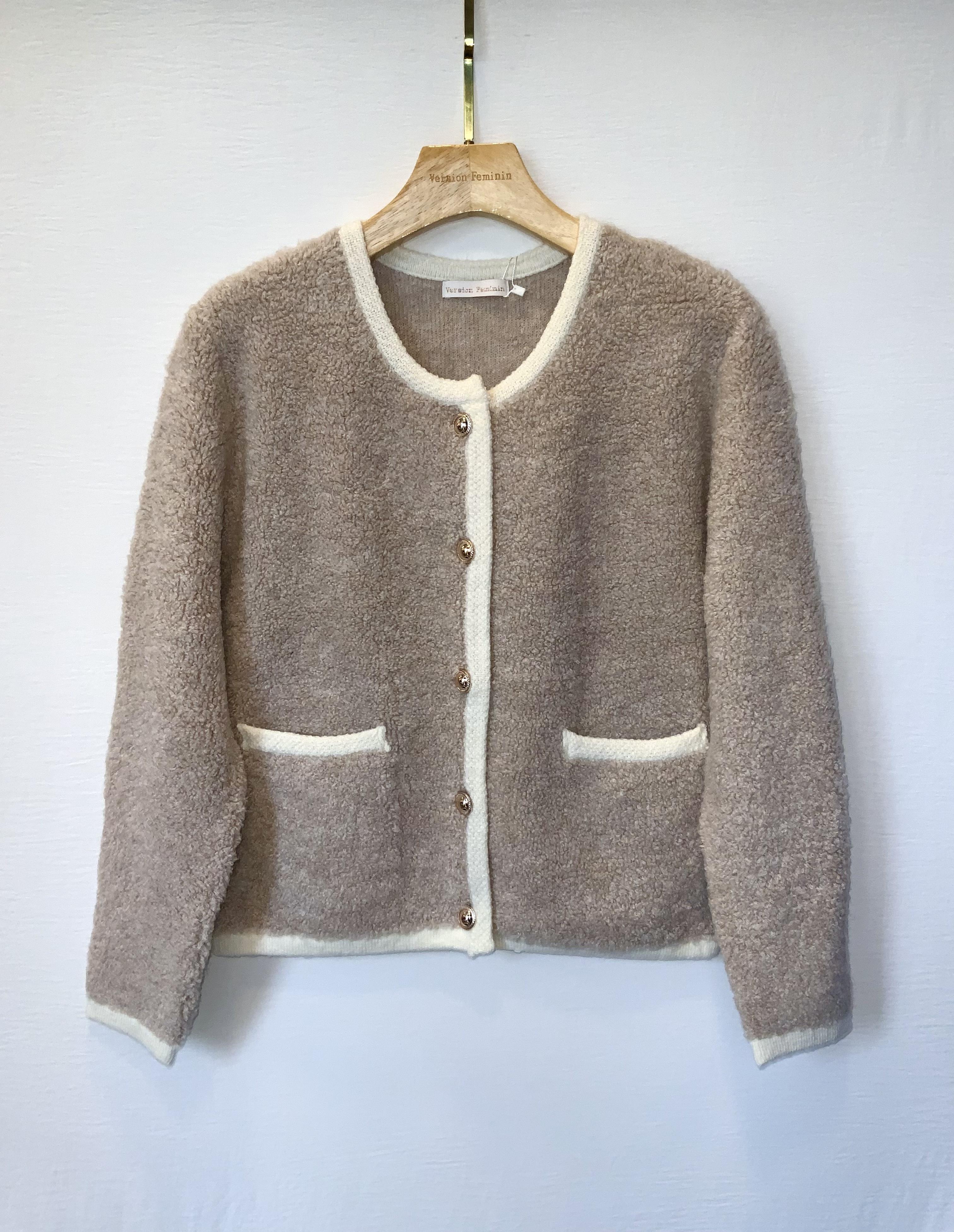 Cardigans Women A2007-TAUPE VERSION FEMININ | Efashion Paris on eFashion.