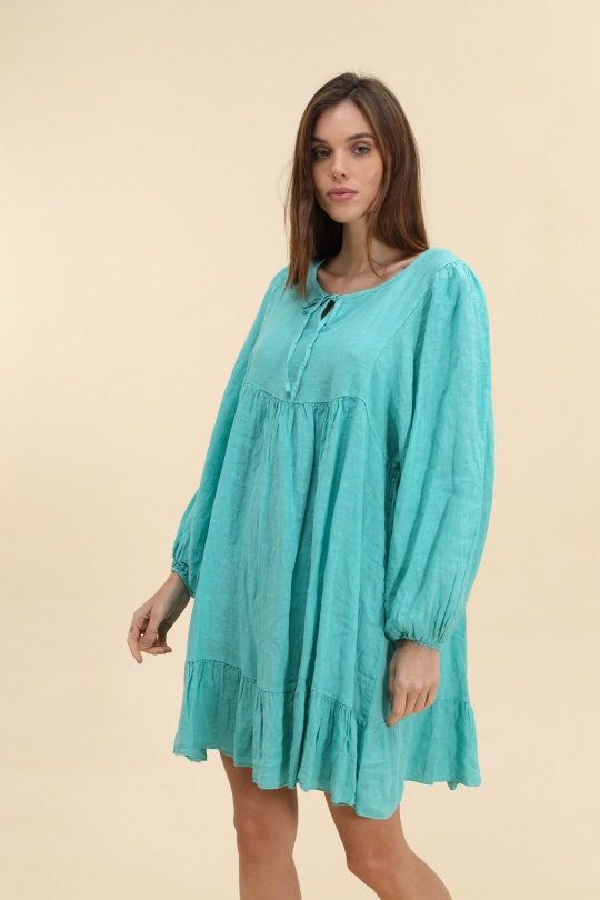 Short dresses Women Green Ki & Love  XL1145 Efashion Paris