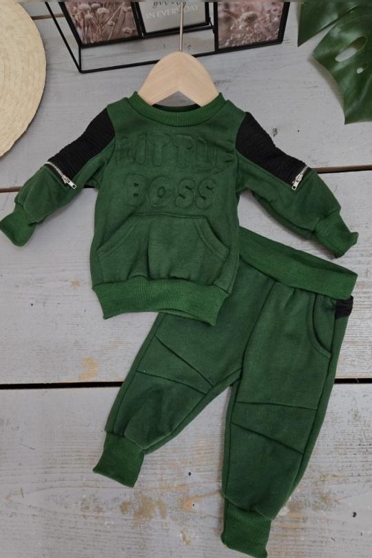 Outfits & Bodies Kid & Babies Green CHICAPRIE 19BG050 Efashion Paris