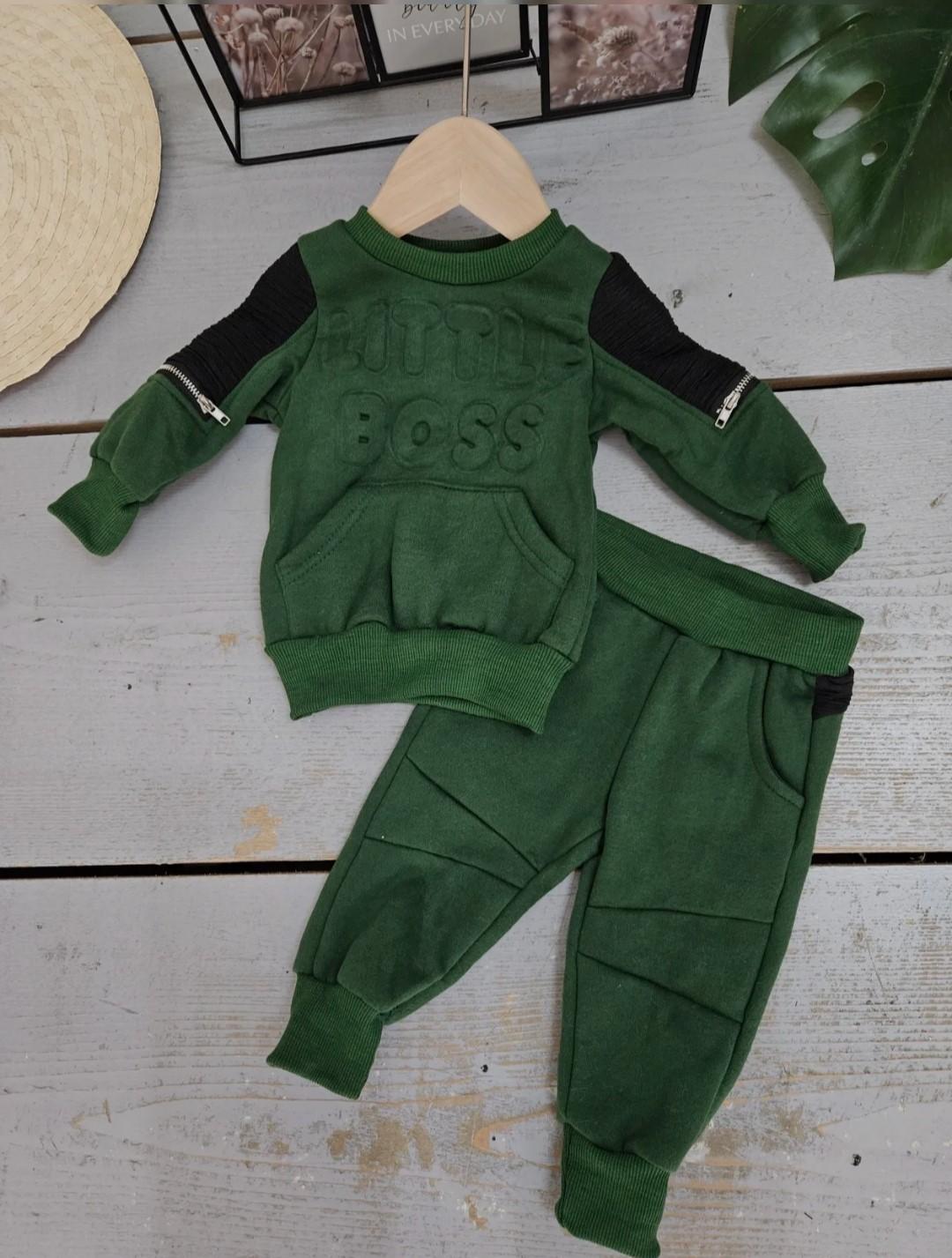 Outfits & Bodies Kid & Babies Green CHICAPRIE 19BG050 #c Efashion Paris