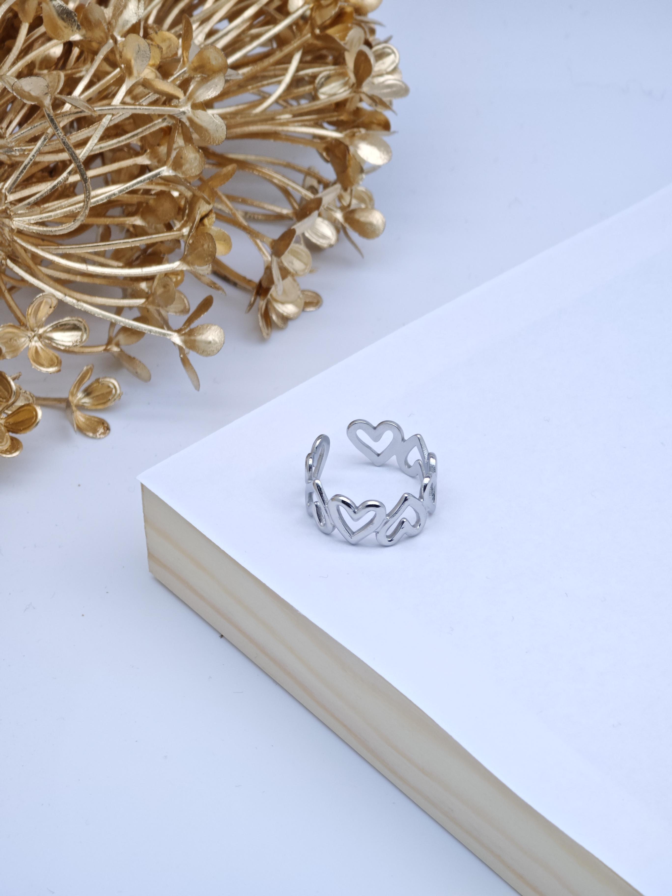 Rings Accessories Silver Beli & Jolie C01 #c Efashion Paris