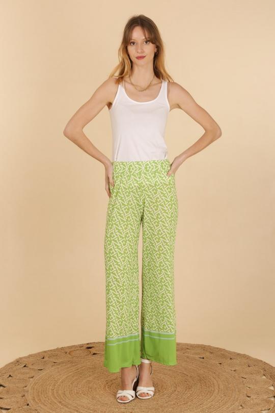 Pantalons Femme 9278 32 VERT POMME JOWELL Efashion Paris sur eFashion