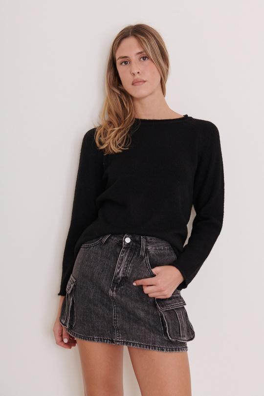 Jumpers Women YZ3103-NOIR Misskoo | Efashion Paris on eFashion.